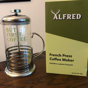 Brand New Alfred French Press Coffee Maker 20 oz